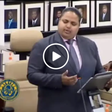 Video 3 Today Melissa Gumbs in Parliament of Sint Maarten