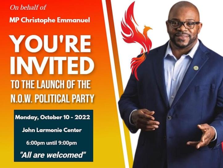 Christopher Emmanuel Launches New Political Party Oct 10th 2022
